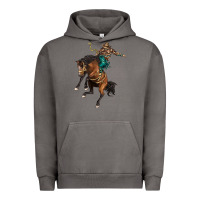Pigment Tornado western horse rodeo Urban Hoodie - BarkalooDesign
