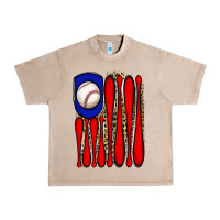 French Oak leopard baseball flag Urban Heavy Tee - JahusDesignShop