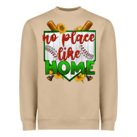 Mushroom no place like home baseball Heavyweight Sweatshirt - BundleAndBundleShop