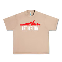 Burro funny eat healthy sexy tee mens rude valentine day gifts Urban Heavy Tee - lanVoArt