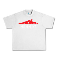 Lunar Rock funny eat healthy sexy tee mens rude valentine day gifts Urban Heavy Tee - lanVoArt