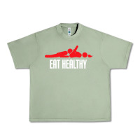 Oil Green funny eat healthy sexy tee mens rude valentine day gifts Urban Heavy Tee - lanVoArt