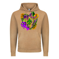 Vintage Camel Mardi Gras heart Vintage Hoodie - HowdyJamesFarm