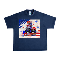 Firework Crusher 4th Of July Urban Heavy Tee | Teevron