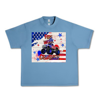 Pebble Blue firework crusher 4th of july Urban Heavy Tee - TumblerDesignByShophia