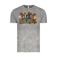 Cloud Rock Cozy season Fall Vintage Tee - NancyCooperArtShop
