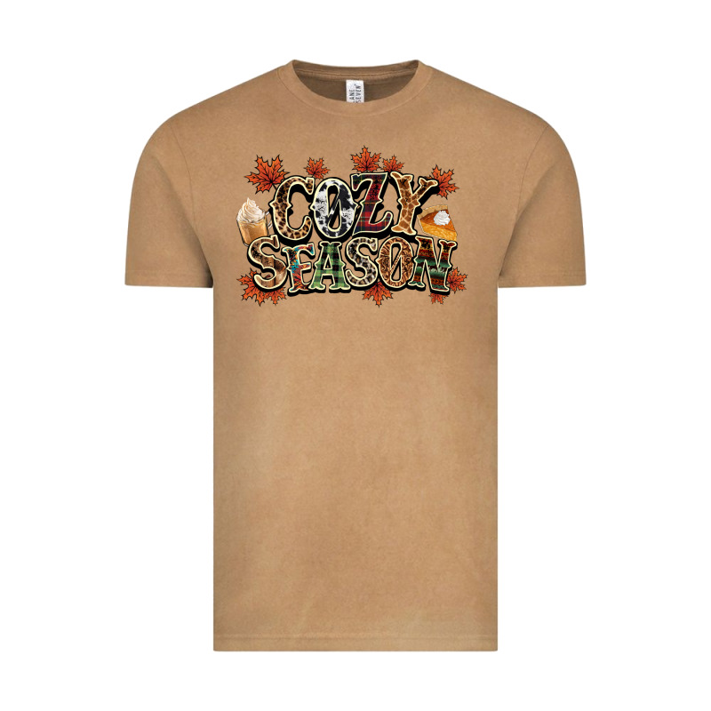 Cozy Season Fall Vintage Tee by NancyCooperArtShop | Teevron