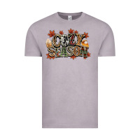 Vintage Zinc Cozy season Fall Vintage Tee - NancyCooperArtShop