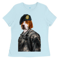 Baby Blue Pet Portraits, Custom Pet Portraits, Renaissance Pet Portraits, Custom Ladies Tee - RanaPortraitStore