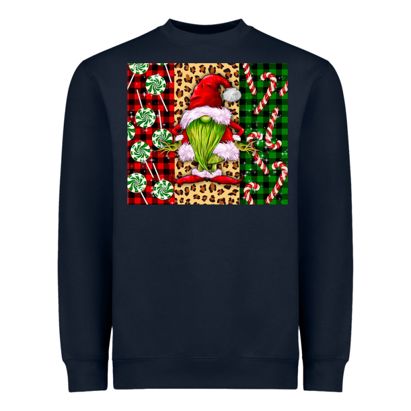 Green Christmas Gnome Heavyweight Sweatshirt by FaDigitalArtStudio | Teevron