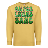 Antique Gold oh for lucks sake st patricks Premium Sweatshirt - Artiststas