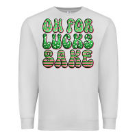 Dove Grey oh for lucks sake st patricks Premium Sweatshirt - Artiststas
