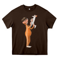 Chocolate Brown vector despicable me Heavy Core Tee - lanVoArt