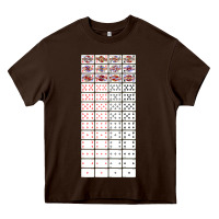 Chocolate Brown deck of cards   joke gifts   playing cards Heavy Core Tee - lanVoArt