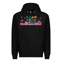 Black best teacher ever libbey glass Premium Hoodie - BundleAndBundleShop