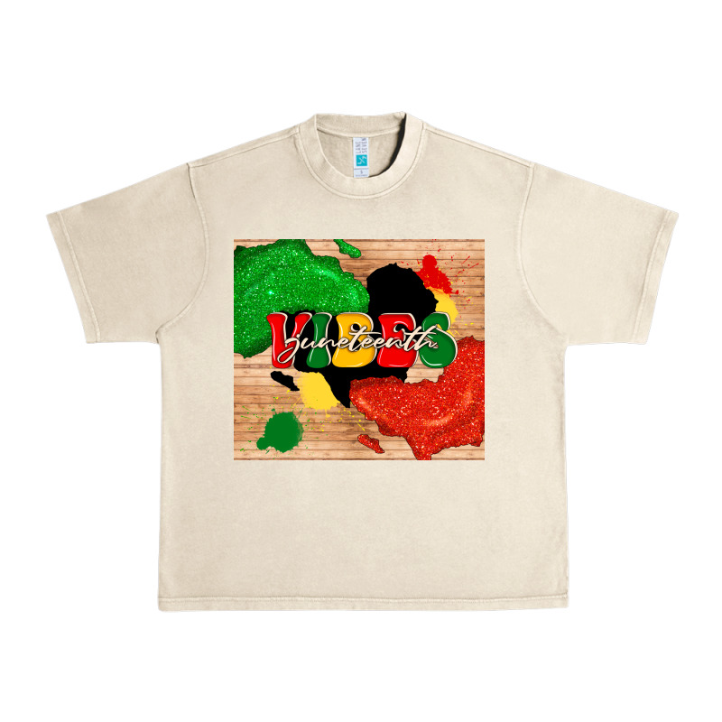 Juneteenth Vibes Urban Heavy Tee by TumblerDesignByShophia | Teevron