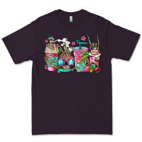 Plum skeleton summer coffee cups Premium Tee - Jasminsmagicworld