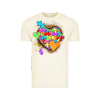 Vintage Arctic Autism hearts Vintage Tee - NancyCooperArtShop