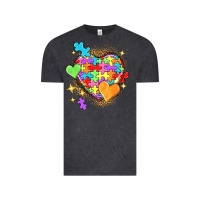 Autism Hearts Vintage Tee | Teevron