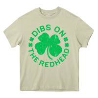 Dibs On The Redhead  St Patricks Day Heavy Core Tee | Teevron