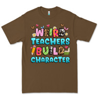 Cacao weird teachers build character Premium Tee - Artiststas