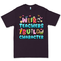 Plum weird teachers build character Premium Tee - Artiststas