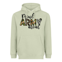 Matcha proud Army mom Heavyweight Hoodie - CowhideDigitalArt