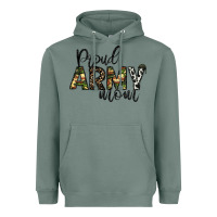 Sage proud Army mom Heavyweight Hoodie - CowhideDigitalArt