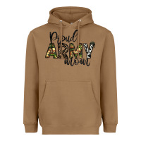 Toasted Coconut proud Army mom Heavyweight Hoodie - CowhideDigitalArt