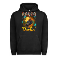 Pigment Black western rodeo darlin' sunset sunflowers weapon Urban Hoodie - BarkalooDesign