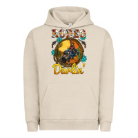 Pigment French Oak western rodeo darlin' sunset sunflowers weapon Urban Hoodie - BarkalooDesign