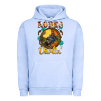 Pigment Grape Ice western rodeo darlin' sunset sunflowers weapon Urban Hoodie - BarkalooDesign
