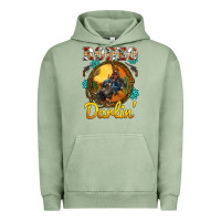 Western Rodeo Darlin' Sunset Sunflowers Weapon Urban Hoodie | Teevron