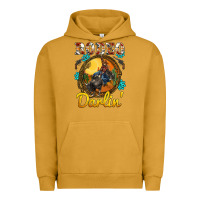 Pigment Peanut Butter western rodeo darlin' sunset sunflowers weapon Urban Hoodie - BarkalooDesign