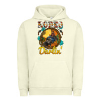 Pigment Pistachio western rodeo darlin' sunset sunflowers weapon Urban Hoodie - BarkalooDesign