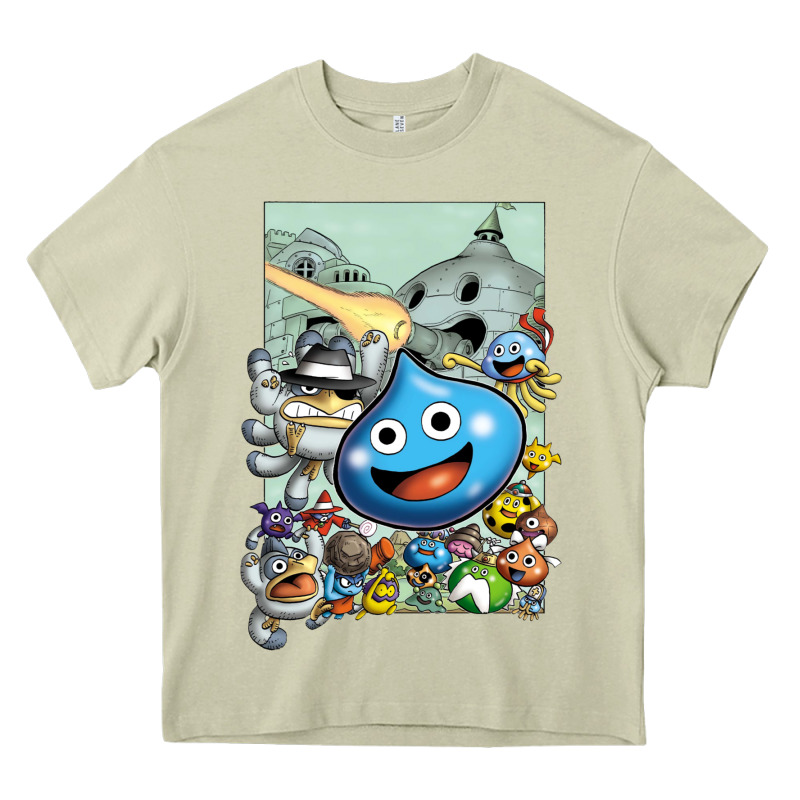 Dragon Quest Slime Print Heavy Core Tee by lanVoArt | Teevron