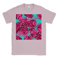 Lilac breast cancer seamless pattern Classic Tee - texasbilliewilder