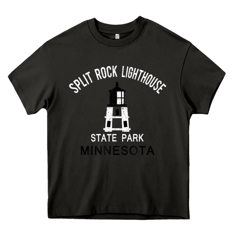 Trending Split Rock Lighthouse Minnesota State Park Heavy Core Tee by lanVoArt | Teevron