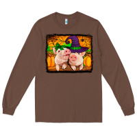 Chestnut halloween pigs Long Sleeve Tee - Jasminsmagicworld
