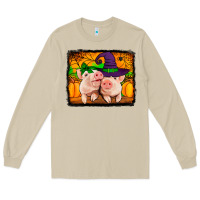 Mushroom halloween pigs Long Sleeve Tee - Jasminsmagicworld