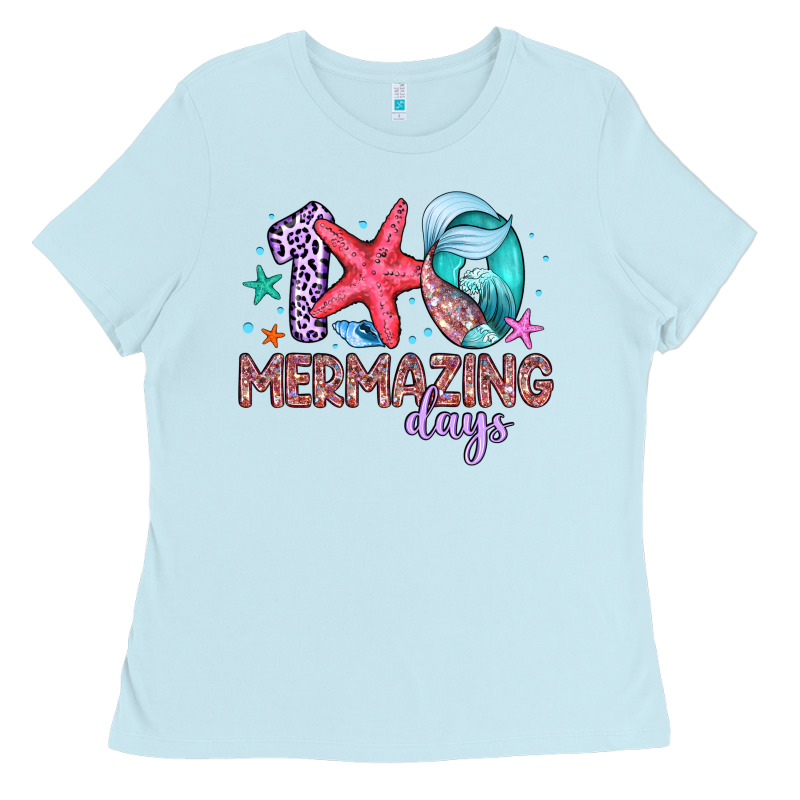 100 Mermazing Days Ladies Tee by Artiststas | Teevron