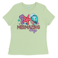 Matcha 100 mermazing days Ladies Tee - Artiststas