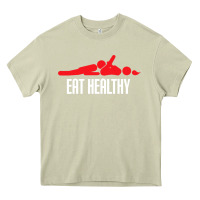 Mossy funny eat healthy sexy tee mens rude valentine day gifts Heavy Core Tee - lanVoArt