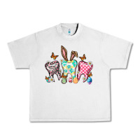 Lunar Rock Happy Easter Day teeth Urban Heavy Tee - HowdyJamesFarm
