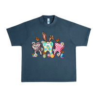 Midnight Navy Happy Easter Day teeth Urban Heavy Tee - HowdyJamesFarm