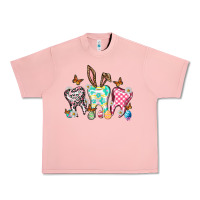 Salmon Happy Easter Day teeth Urban Heavy Tee - HowdyJamesFarm
