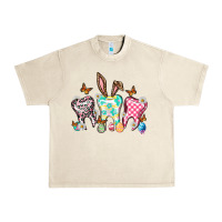 Sandshell Happy Easter Day teeth Urban Heavy Tee - HowdyJamesFarm