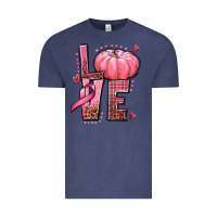 Vintage Denim love cancer pumpkin Vintage Tee - texasbilliewilder