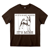 Chocolate Brown basenji funny dog lover gift t shirt Heavy Core Tee - lanVoArt