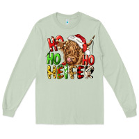 Matcha ho ho ho heifer Long Sleeve Tee - CowGirlArtShop